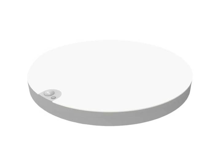 Heitronic LED Wand- und Deckenleuchte ALLROUNDER 20 Watt kreisförmig 230mm mit einstellbarer Wattage (10/15/20 Watt) und einstellbarer Lichtfarbe (Warm- / Kalt- / Tageslichtweiß) und Bewegungsmelder