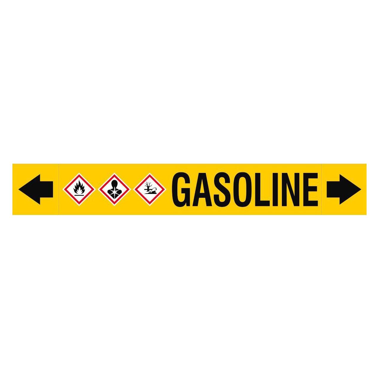 Brady ASME - Rohrmarkierer - Gasoline (ASMEPM-100X690MM-GASOLINE)
