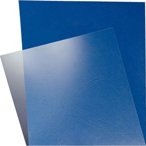 Leitz Bindefolien 33681, klar-transparent, 180 mic, 0.18 mm stark, aus PVC, A4, 100 Stück