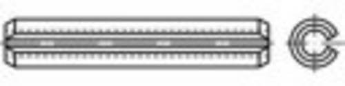 TOOLCRAFT TO-5439591 Spannstifte Federstahl galvanisch verzinkt 200St.
