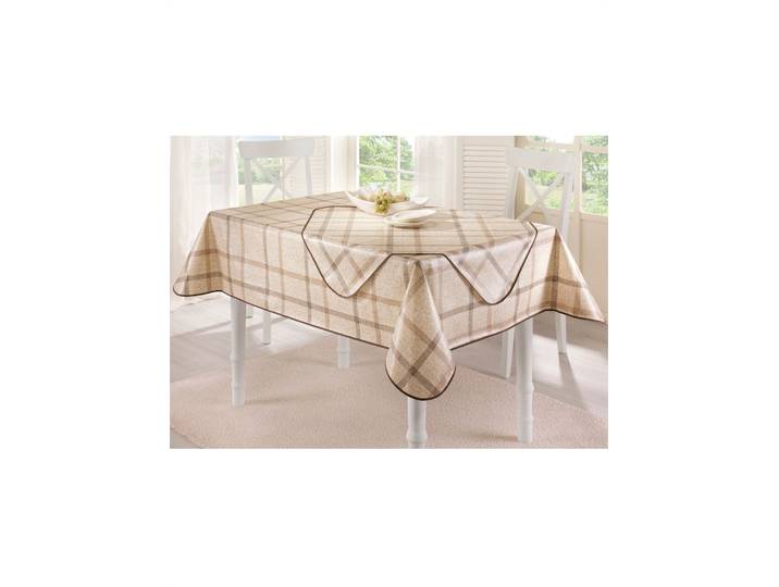 Tischdecke Gr. 1, beige (natur), B:80cm L:80cm, Tischdecken, Tischdecke