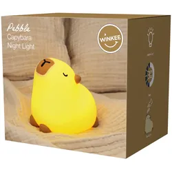 Winkee Nachtlicht Capybara Pebble - beige|braun