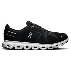 On Herren Cloud 6 - breit (2E) schwarz 47.0
