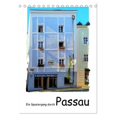 Ein Spaziergang durch Passau (Tischkalender 2027 DIN A5 hoch), CALVENDO Monatskalender