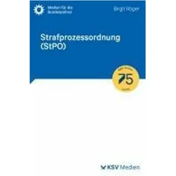 Strafprozessordnung (StPO), Fachbücher von Birgit Röger