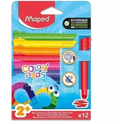 Maped: Color Peps Infinity Kidy Buntstift-Set – 12 Stück