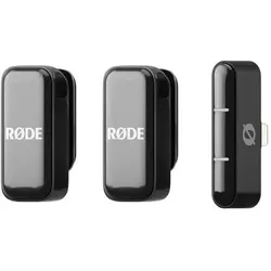RØDE Wireless Micro Drahtloses Mikrofon-System Lightning mit Netzteil, Mikrofon