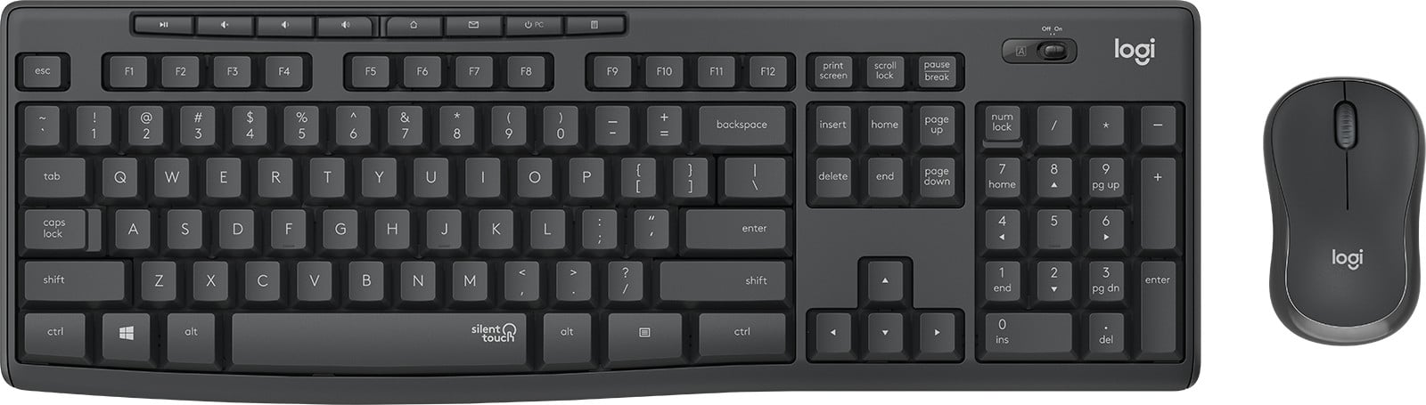 Logitech MK295 Silent Toetsenbord en muiscombinatie