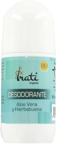 Irati Organic Deodorant of Aloe Vera with Peppermint in Roll on