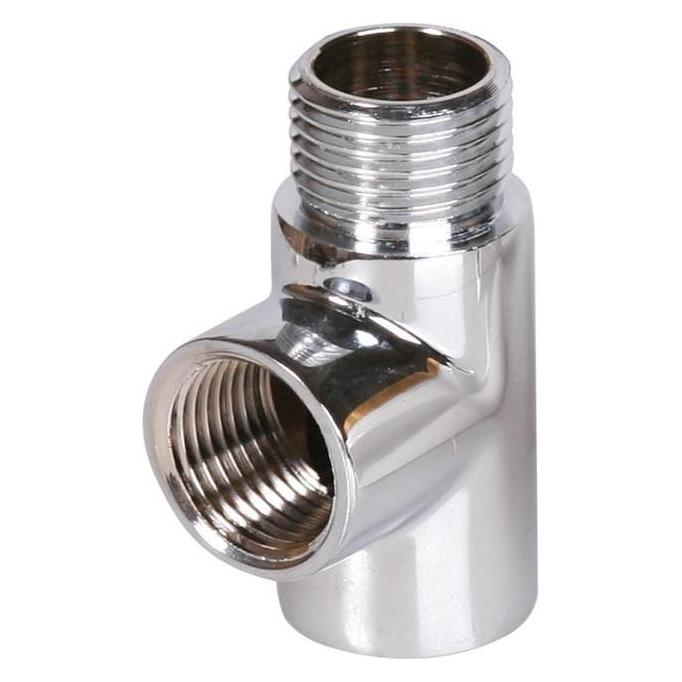 Terma T-JOINT 1/2IN INT-1/2IN-1/2IN EXT CHROM (WRT1C2CRO)