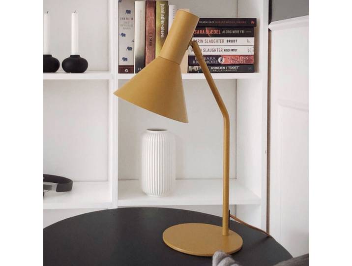 Lampe à poser Lyss Almond - FRANDSEN - Salon / séjour - Design - Métal - Avec abat-jour