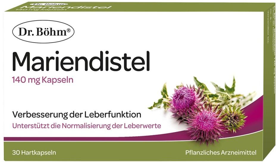 Dr. Böhm Mariendistel 140 mg Kapseln 30stk
