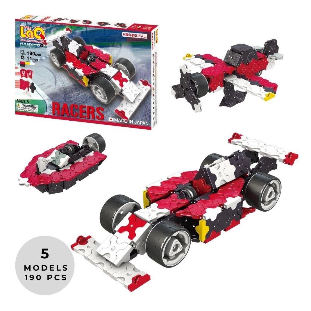 LaQ cron Constructor 5-in-1 Bausatz Rennfahrer 190 Stück (36706956)