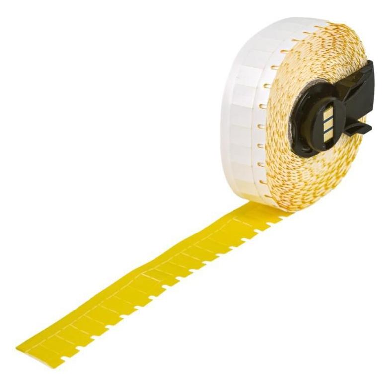 Brady M6-10x4.2-7597-YL, Durasleeve-Einschübe, Polyethylen, Gelb, matt, 10.00 x 4.20 mm, nicht kle (M6-10X4.2-7597-YL)