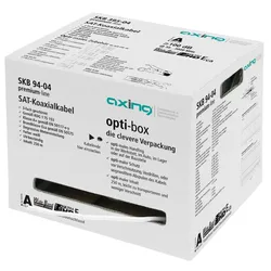 Axing SKB94-04 Koaxialkabel, 3-fach geschirmt, 250 m SKB09404 SKB 94-04  - 2 Stück
