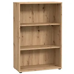 FORTE Regal Faik Holzoptik Braun Eiche