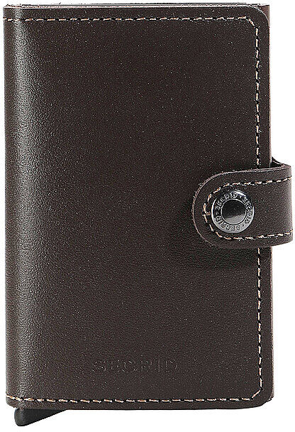 SECRID Geldbörse - Miniwallet Original chocolate braun W