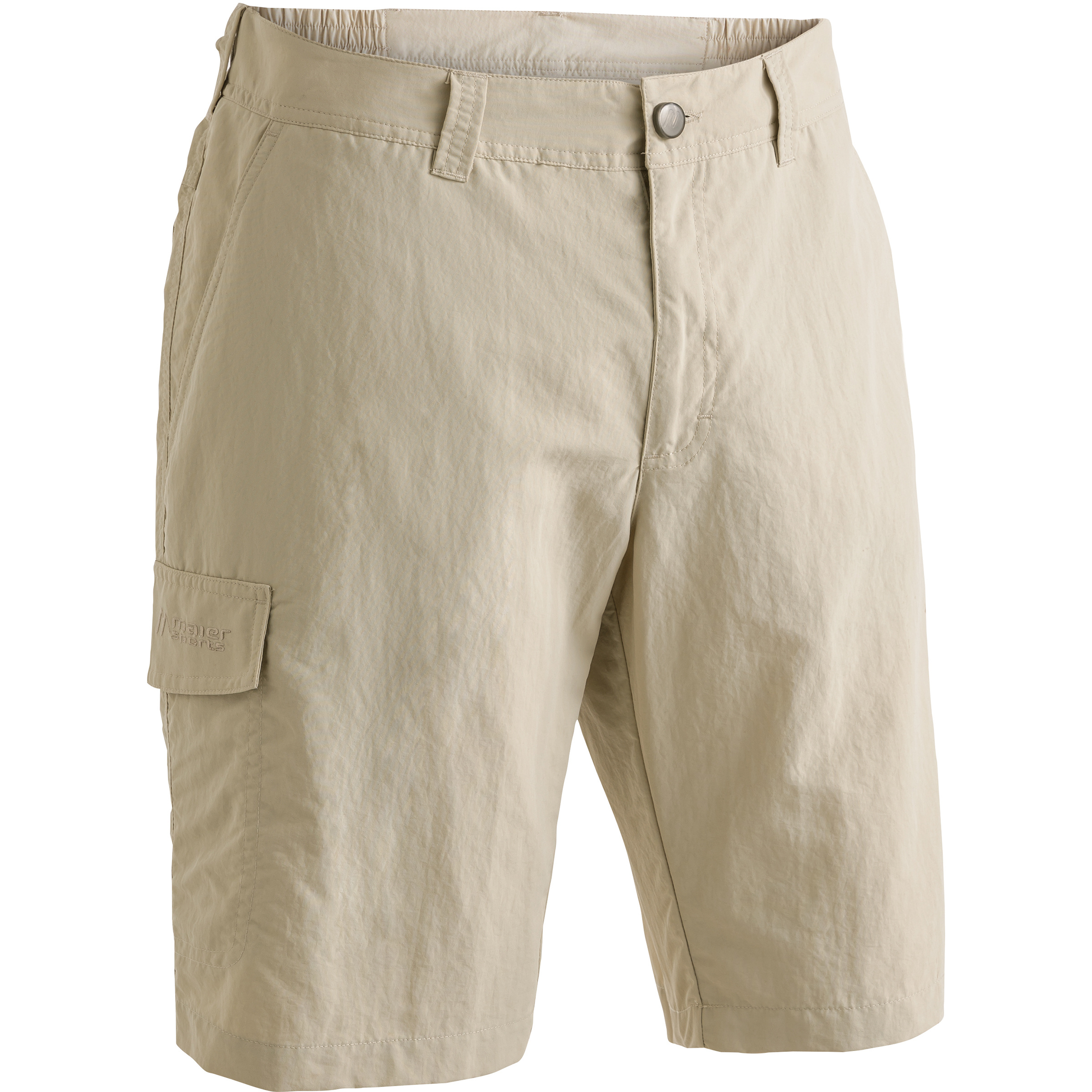 Maier Sports Main Herren Jeans & Freizeithose beige Größe L Trekking Widerstandsfähig