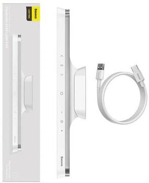 Uplifted Finds Baseus Magnetic Stepless Dimming Rechargeable LED Desk Lamp For Reading And Study white Pro