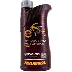Mannol 7830 4-Takt Motorbike HD 20W-50 10 l