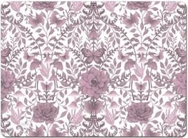 CounterArt Hardboard Placemat, Midnight Mauve, Set of 4, Made in the USA
