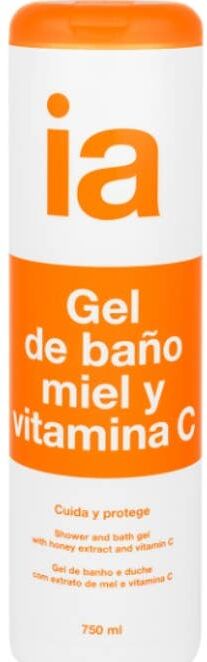 INTERAPOTHEK Gel de Bano Miel y Vitamina C 750 ml