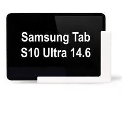 TabLines TWP041W Wandhalterung für Samsung Tab S10 Ultra 14.6, weiss, Tablet Halterung, Weiss