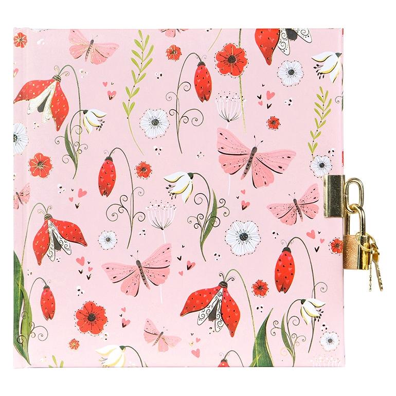 Turnowsky Tagebuch m.Schloss Secret Garden pink (44 784)