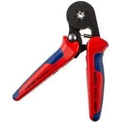 Knipex, Zange, Selbsteinstellende Crimpzange für Aderendhülsen (180 mm)