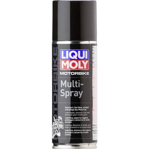 Liqui-Moly Multifunktionsöl 1513, Motorbike, Multispray, silikon-, PTFE- und Harzfrei, für innen & außen, Spray 200 ml