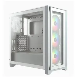 Corsair Icue 4000X Rgb Midi Tower, PC Gehäuse, Schwarz