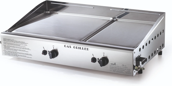 Ompagrill Double 4071/M - Plancha a gas