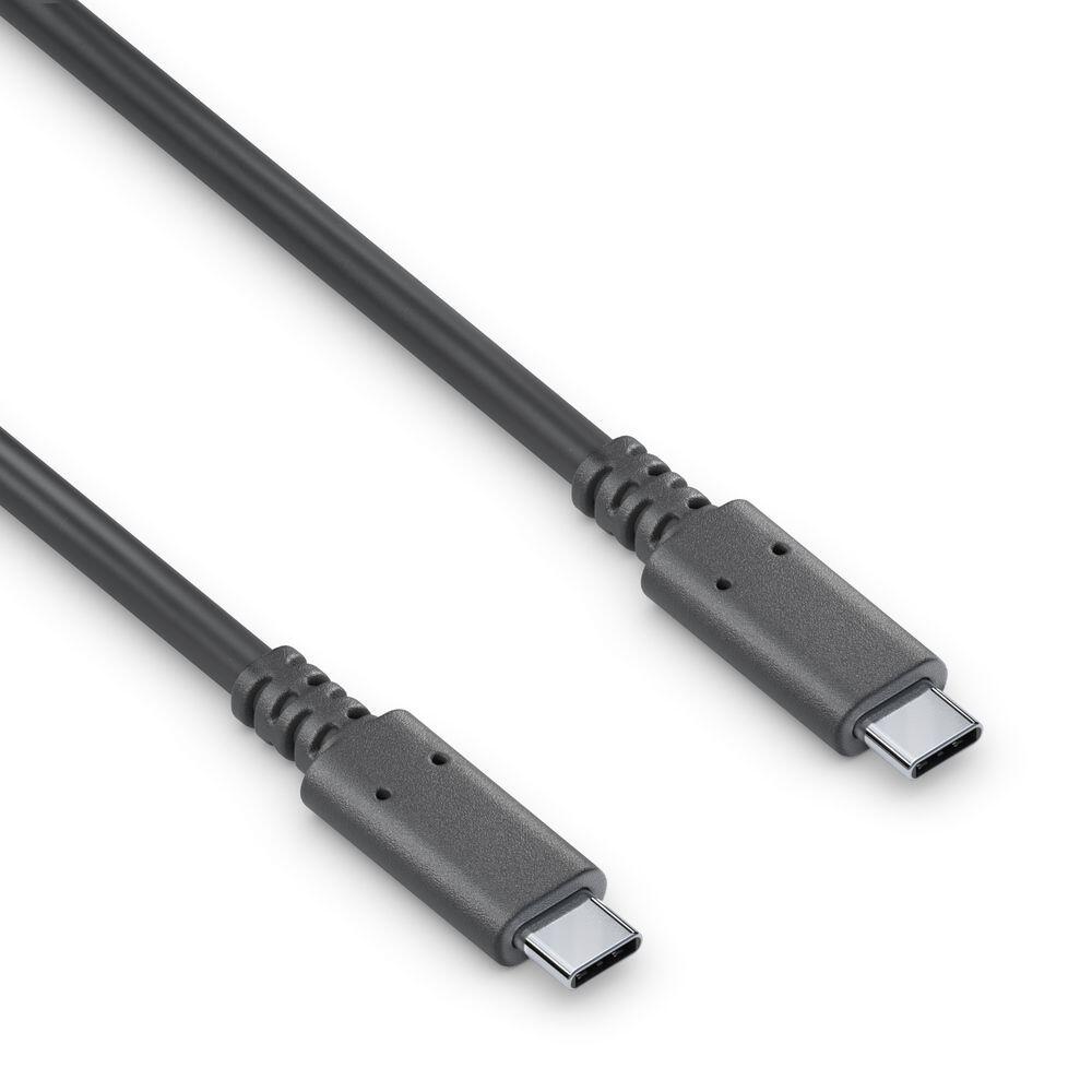 PureLink USB-C auf USB-C Kabel mit E-Marker - USB4 Gen2x2, 5A, 20Gbps - PureInstall 0,50m PI6000-005