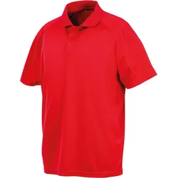 SPIRO Herren Sport Polo 'Aircool' S288X red L