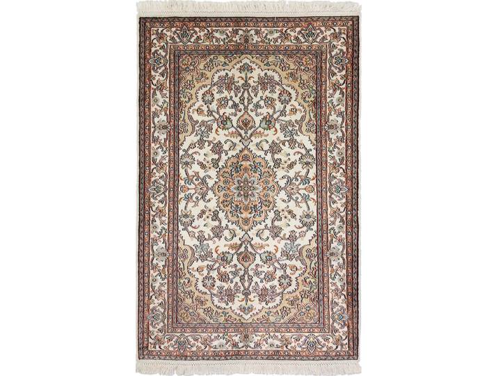 Kaschmir Seide Teppich 81x124 Handgeknüpft Orientteppich Seide