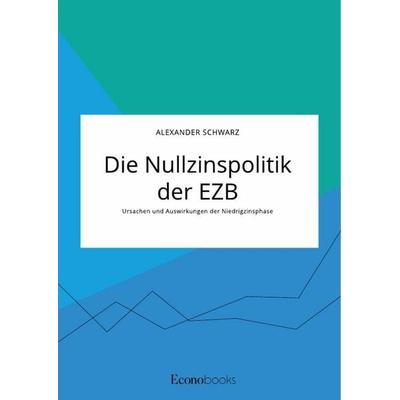 Die Nullzinspolitik der EZB. Ursachen und Auswirkungen der Niedrigzinsphase, Taschenbuch von Alexander Schwarz, GRIN, 978-3-96356-097-2