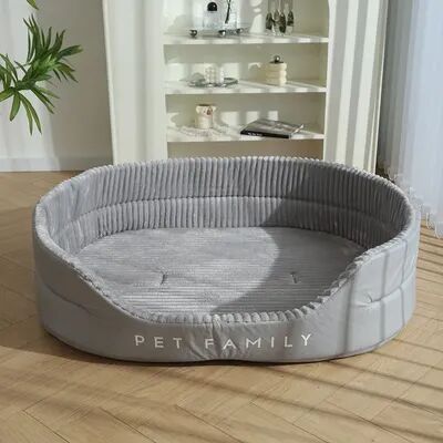 Multisell Products Hub Double Sided Pet Nest, Washable Cat Dog Bed, Soft Cushion Mat, Durable Home Decor For Pets bed xl 80x65x23cm