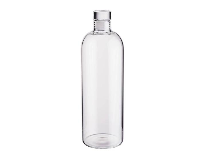 Wasserflasche 8 x 28 x 8cm Durchsichtig/Durchsichtig