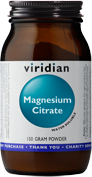 Viridian Magnesium Citrate Powder 150 g