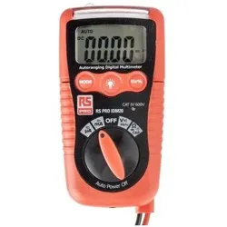 RS PRO, Multimeter, IDM20 Pocket Multimeter CAT III 1000 V (CAT III 1000V, CAT III 600V, Hand-Multimeter)