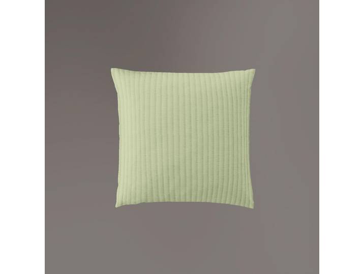 Kissenbezug IRISETTE Lumen 8129 , grün (lind), B:40cm L:40cm, Interlock-Jersey, Obermaterial: 100% Baumwolle, Kissenbezüge, Kissenbezug, hochwertig und traumhaft weich