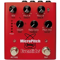 Eventide MicroPitch Stereo Delay / Pitch Shifter effectpedaal (1 Stk.)
