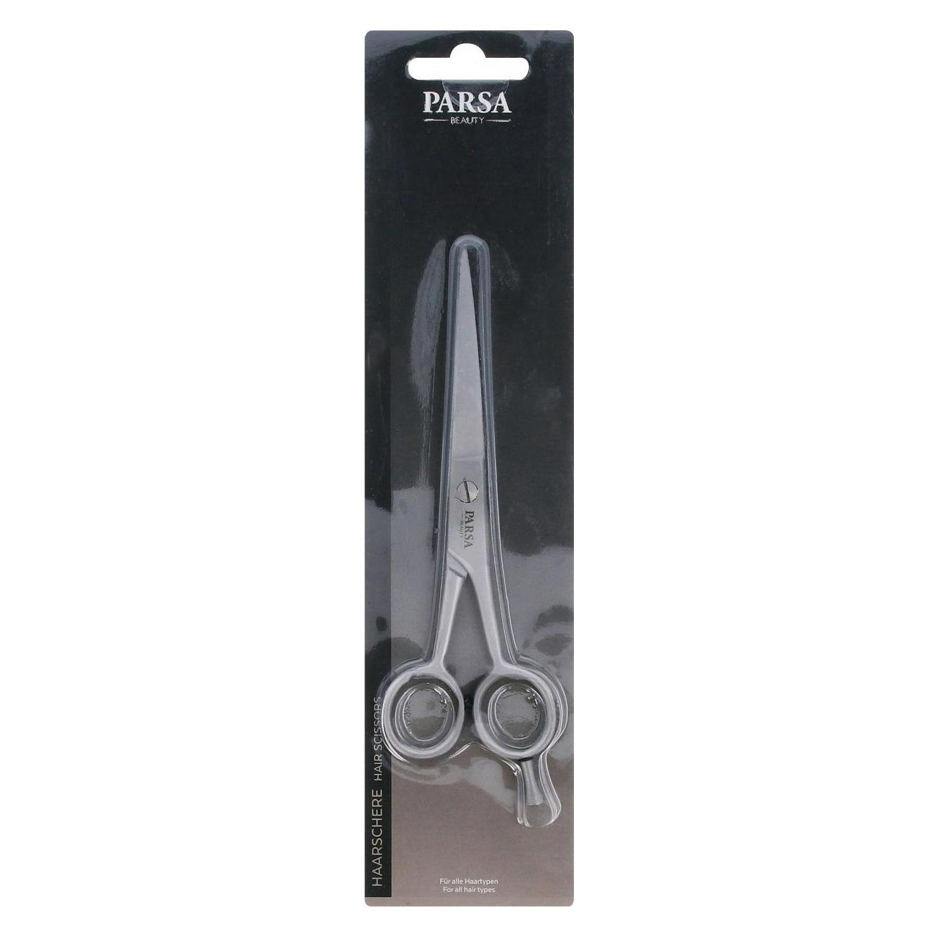 Parsa Beauty Parsa Haarschere mit Fingerhaken, silber (00025199)