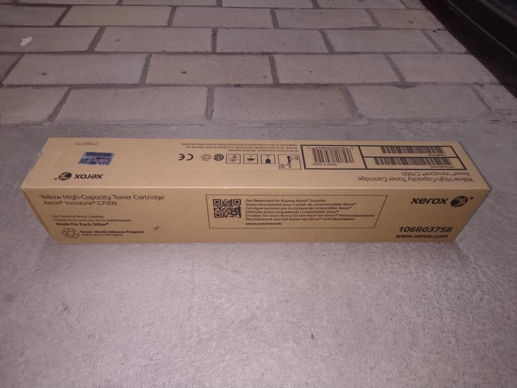 Xerox VersaLink C7000 Toner Geel met een opbrengst van 10.100 pagina's