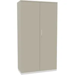 Sedus grand slam Flügeltürschrank 5 OH - Kieselgrau (K78)