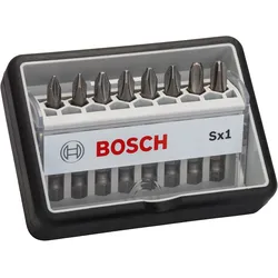 Bosch Schrauberbit-Set Robust Line Sx Extra-Hart, 8-teilig, 49mm, PH - 2607002556