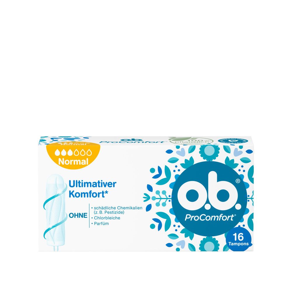 O.b. Tampons ProComfort normal 16 St Tampon