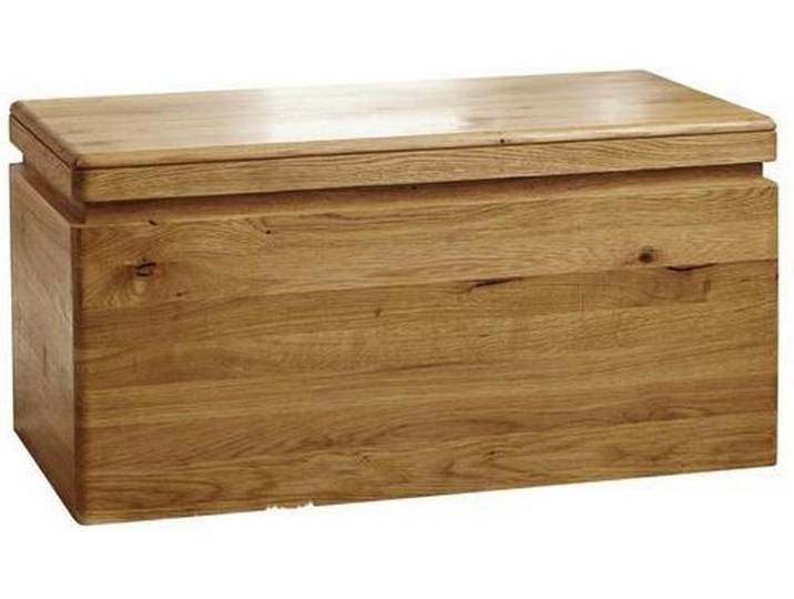 Livetastic Truhe, Eichefarben, Holz, Wildeiche, vollmassiv, 80x40x40 cm, Kleinmöbel, Truhen, Holztruhen