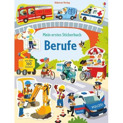Mein erstes Stickerbuch: Berufe, Taschenbuch von Hannah Watson, Usborne, 978-1-78941-094-5