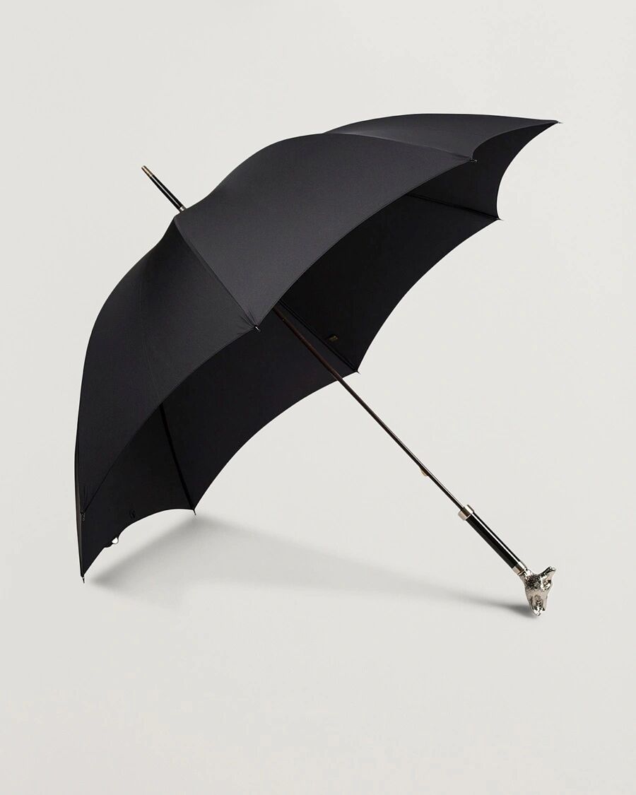 Fox Umbrellas Silver Fox Umbrella Black